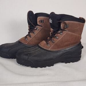 Old Mill Men's Waterproof Thermal Insulated Winter Duck Boots 13